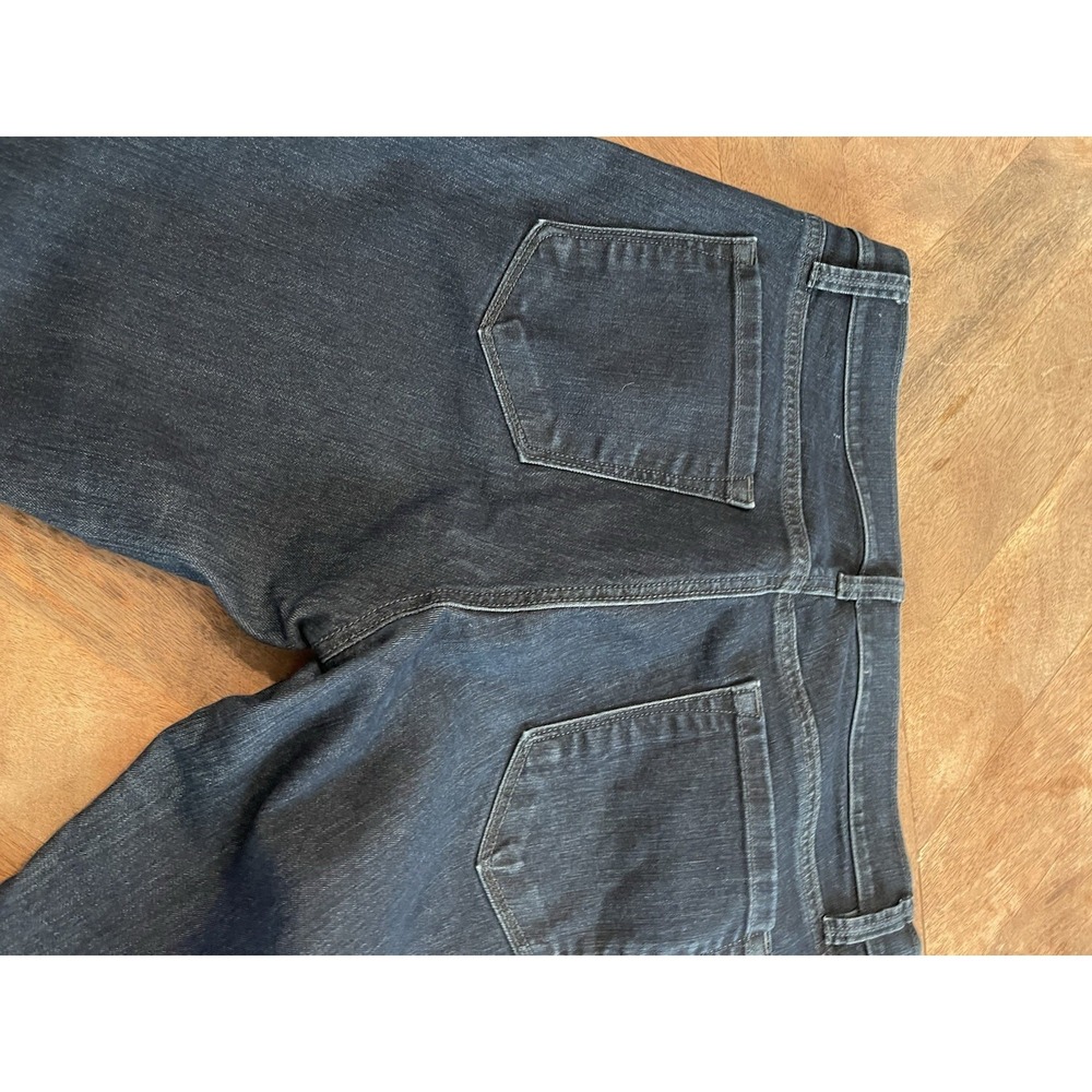 Ann Taylor Loft Modern Skinny Jeans Size 32 / 14 Womens Dark Wash Stretch - Picture 3 of 11
